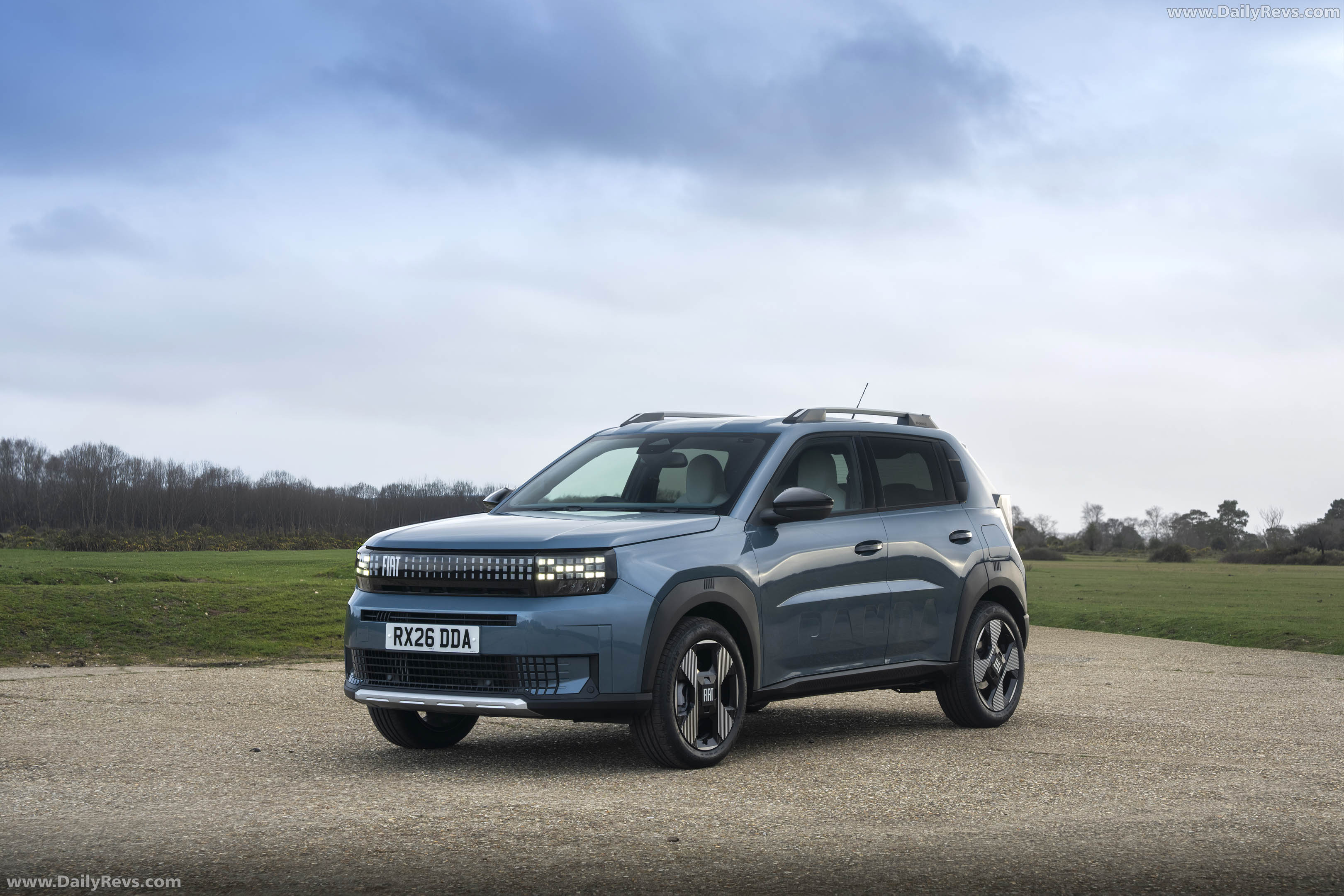 2025 Fiat Panda Hybrid La Prima UK Version Front View