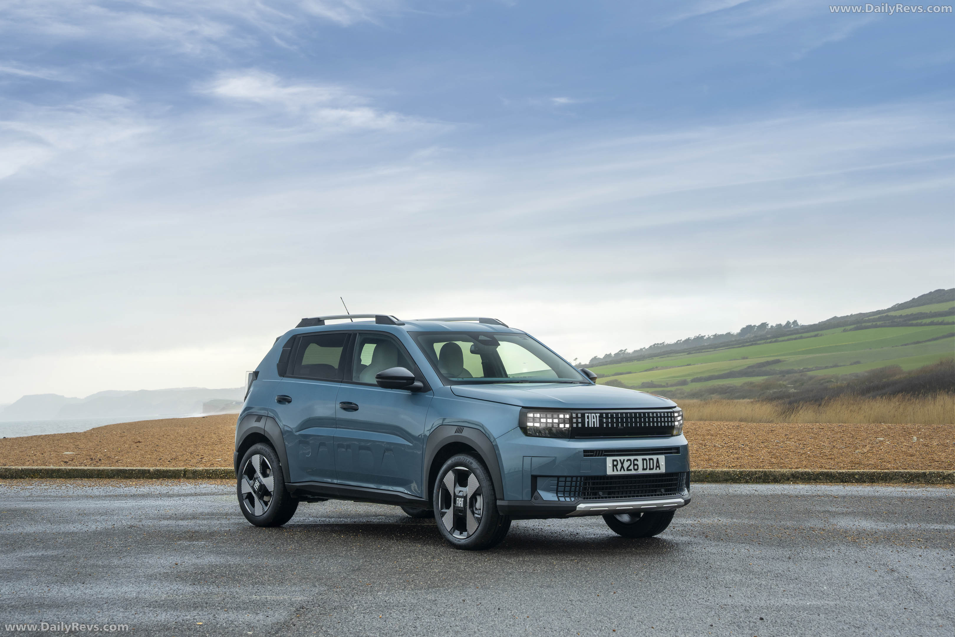 2025 Fiat Panda Hybrid La Prima UK Version Front View