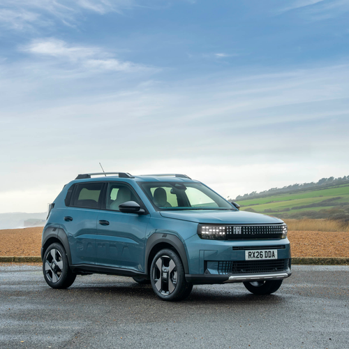 2025 Fiat Panda Hybrid La Prima UK Version Front View