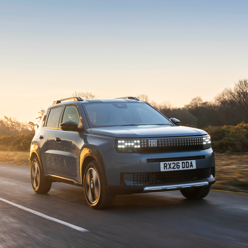 2025 Fiat Panda Hybrid La Prima UK Version Front View