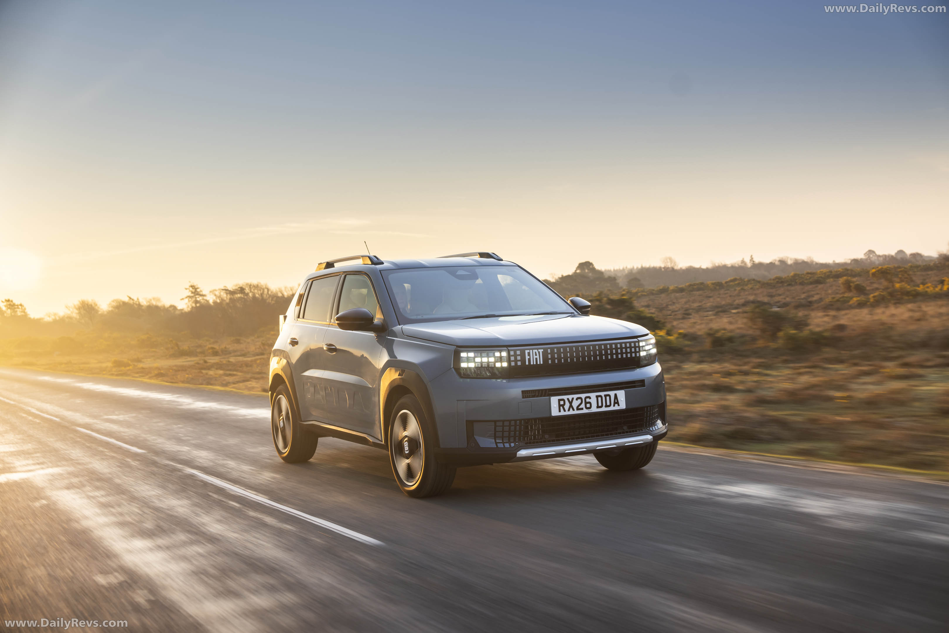 2025 Fiat Panda Hybrid La Prima UK Version Front View