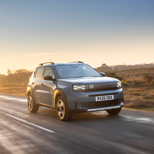 2025 Fiat Panda Hybrid La Prima UK Version Front View