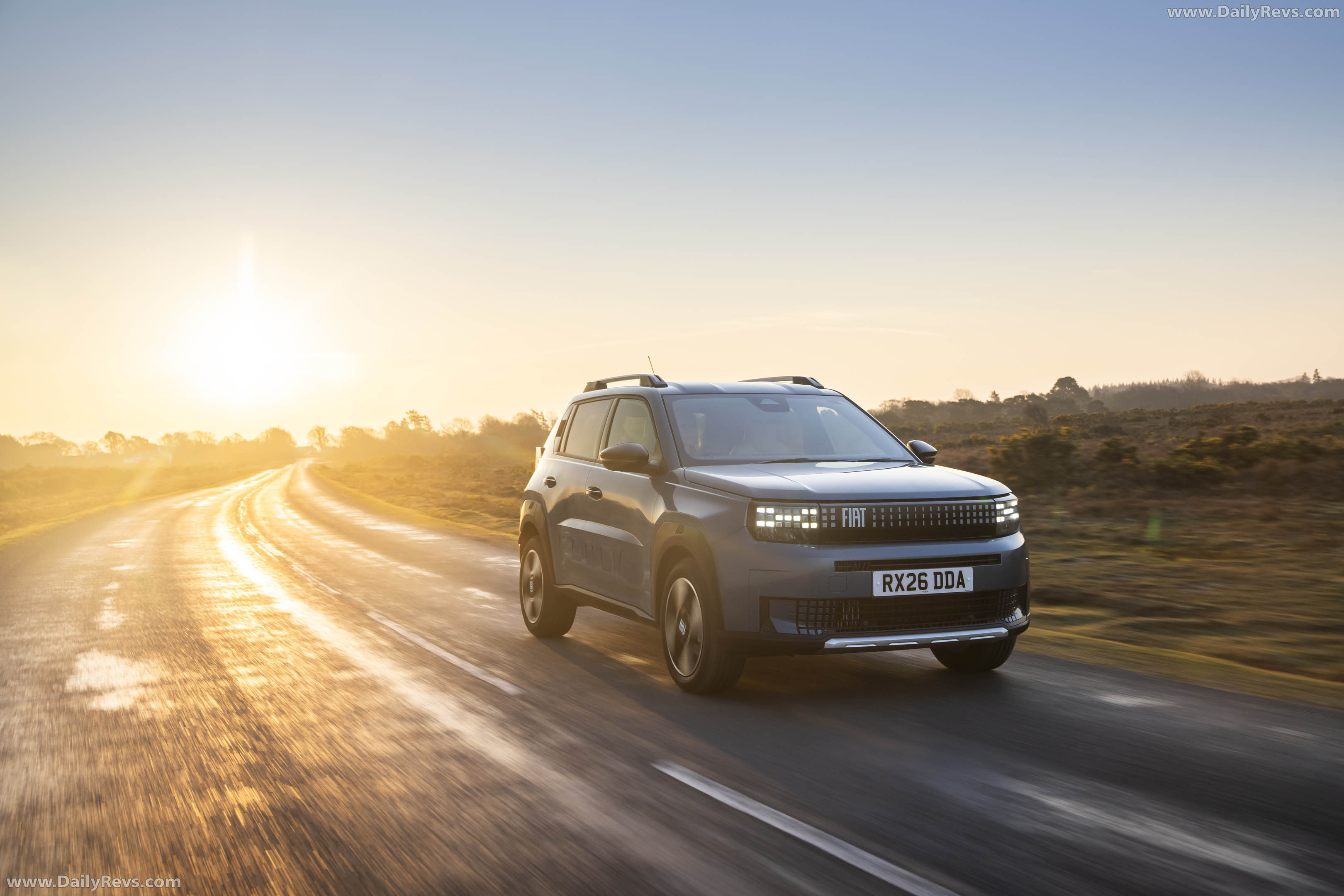 2025 Fiat Panda Hybrid La Prima UK Version Front View