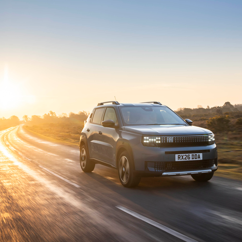 2025 Fiat Panda Hybrid La Prima UK Version Front View