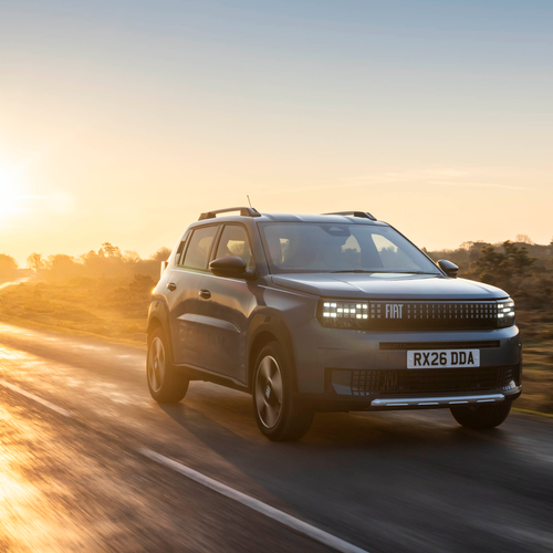 2025 Fiat Panda Hybrid La Prima UK Version Front View