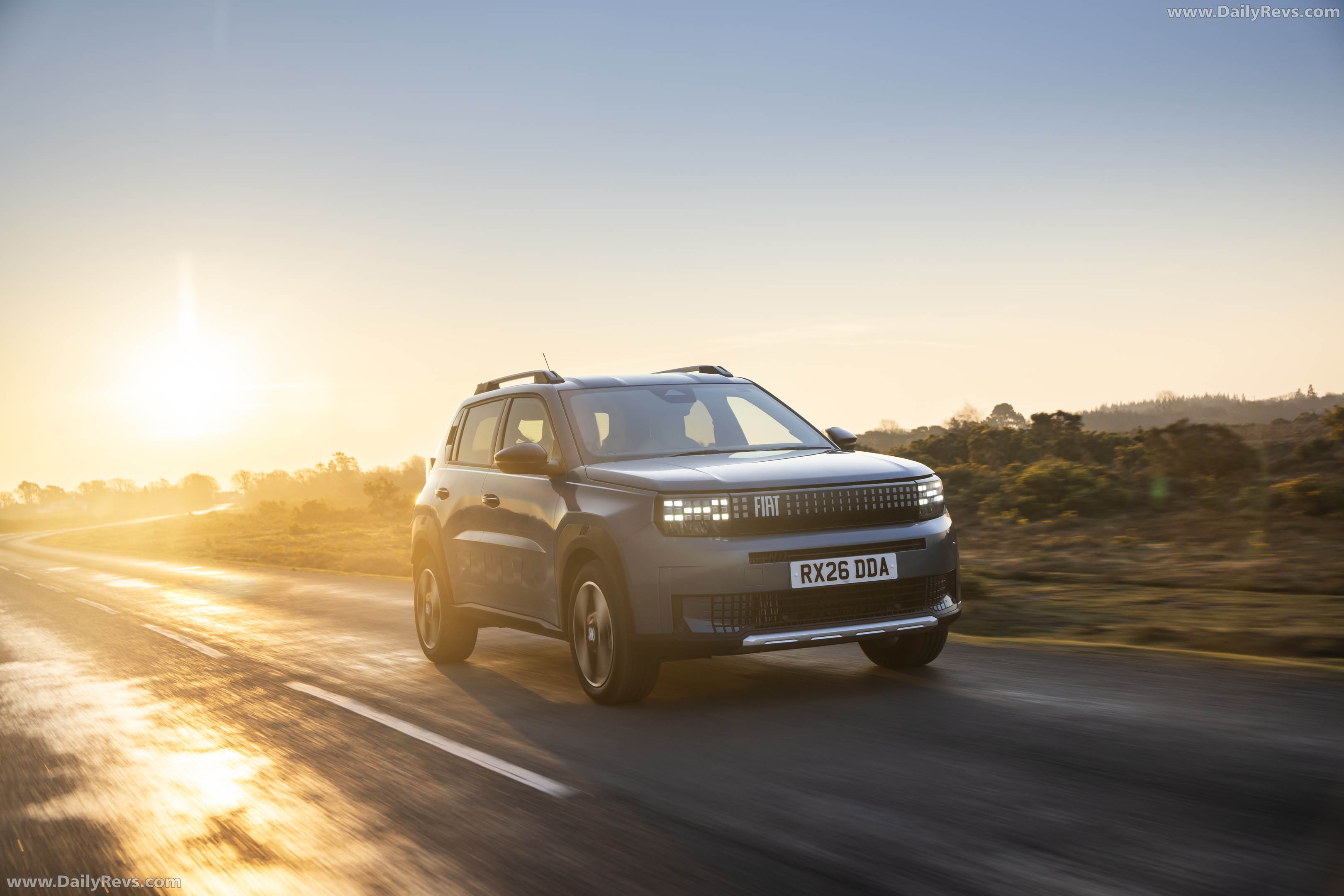 2025 Fiat Panda Hybrid La Prima UK Version Front View