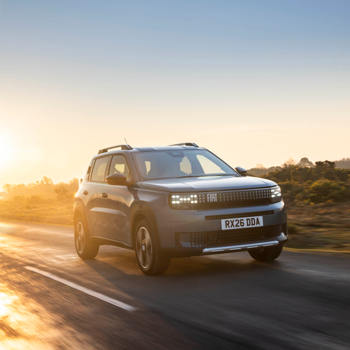 2025 Fiat Panda Hybrid La Prima UK Version Front View