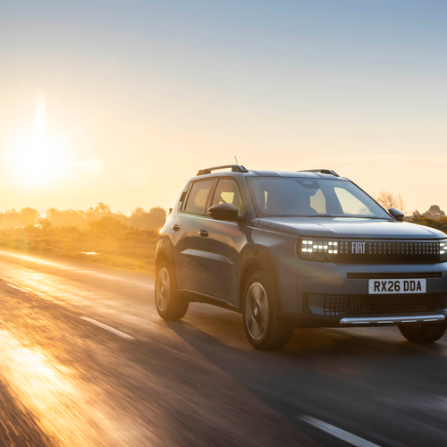 2025 Fiat Panda Hybrid La Prima UK Version Front View
