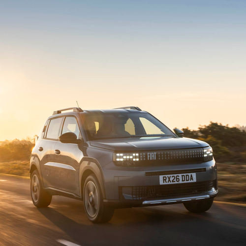 2025 Fiat Panda Hybrid La Prima UK Version Front View