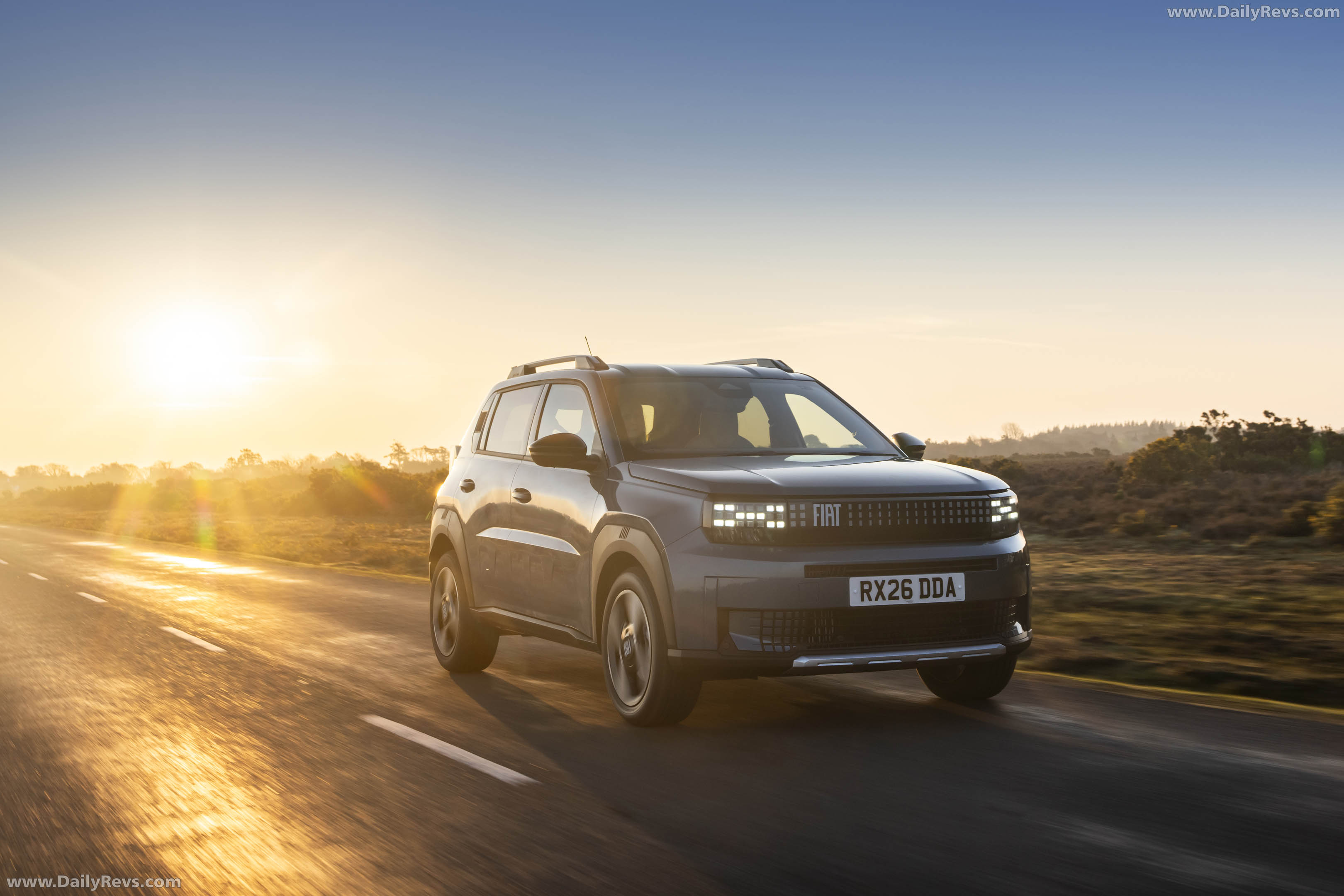 2025 Fiat Panda Hybrid La Prima UK Version Front View