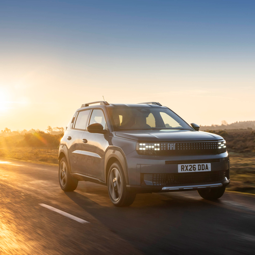 2025 Fiat Panda Hybrid La Prima UK Version Front View