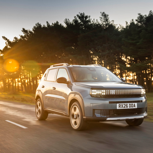 2025 Fiat Panda Hybrid La Prima UK Version Front View