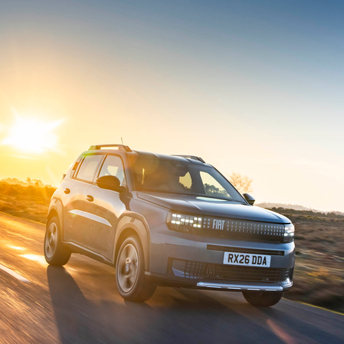 2025 Fiat Panda Hybrid La Prima UK Version Front View