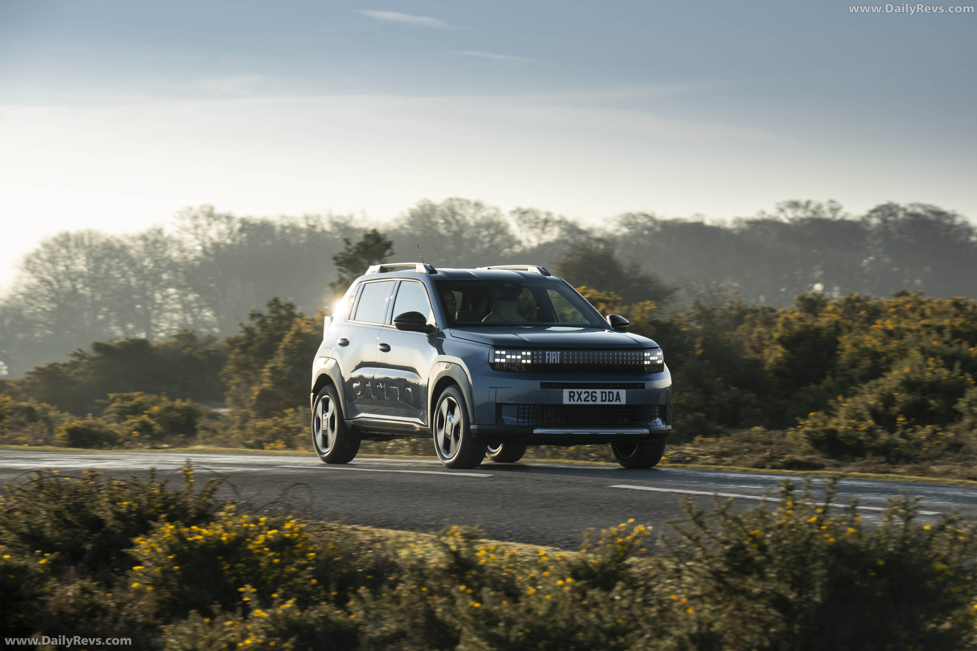 2025 Fiat Panda Hybrid La Prima UK Version Front View