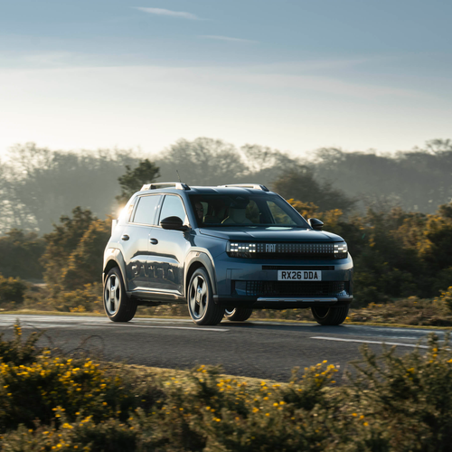 2025 Fiat Panda Hybrid La Prima UK Version Front View