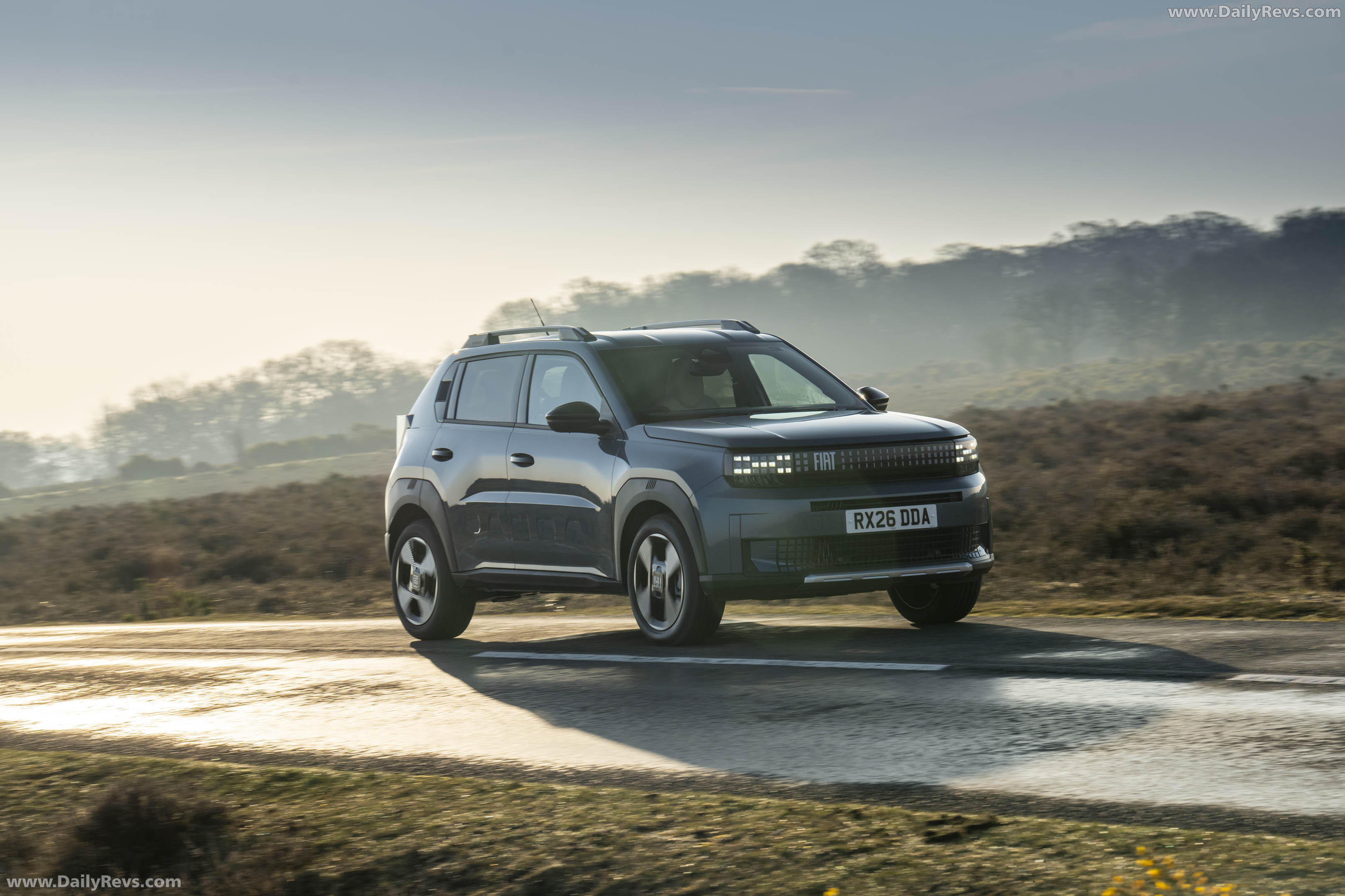 2025 Fiat Panda Hybrid La Prima UK Version Front View
