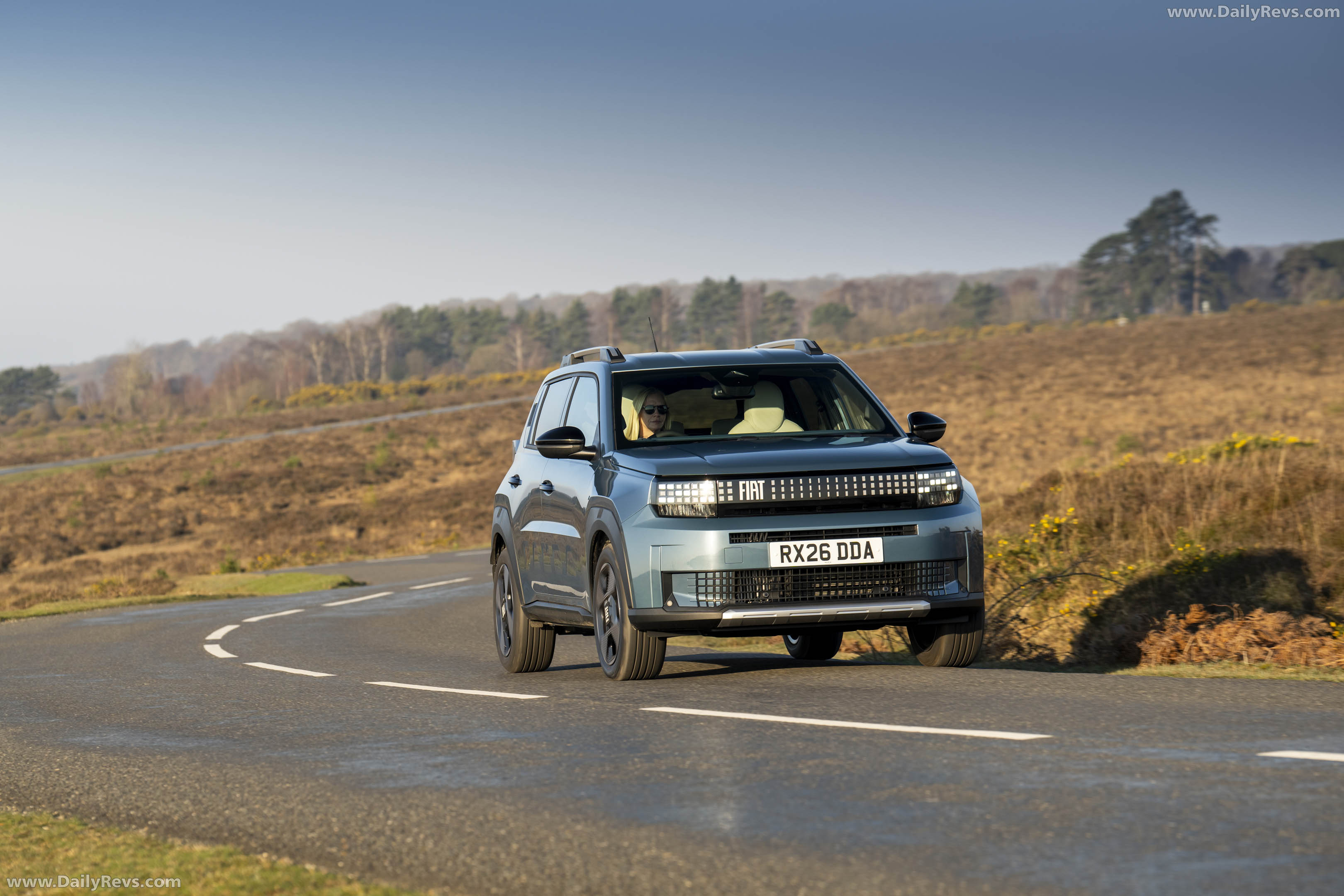 2025 Fiat Panda Hybrid La Prima UK Version Front View
