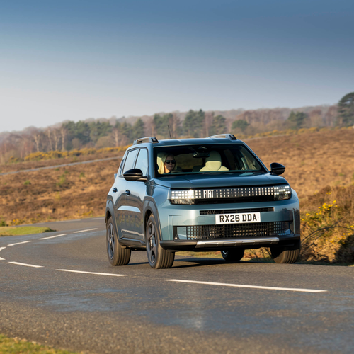 2025 Fiat Panda Hybrid La Prima UK Version Front View