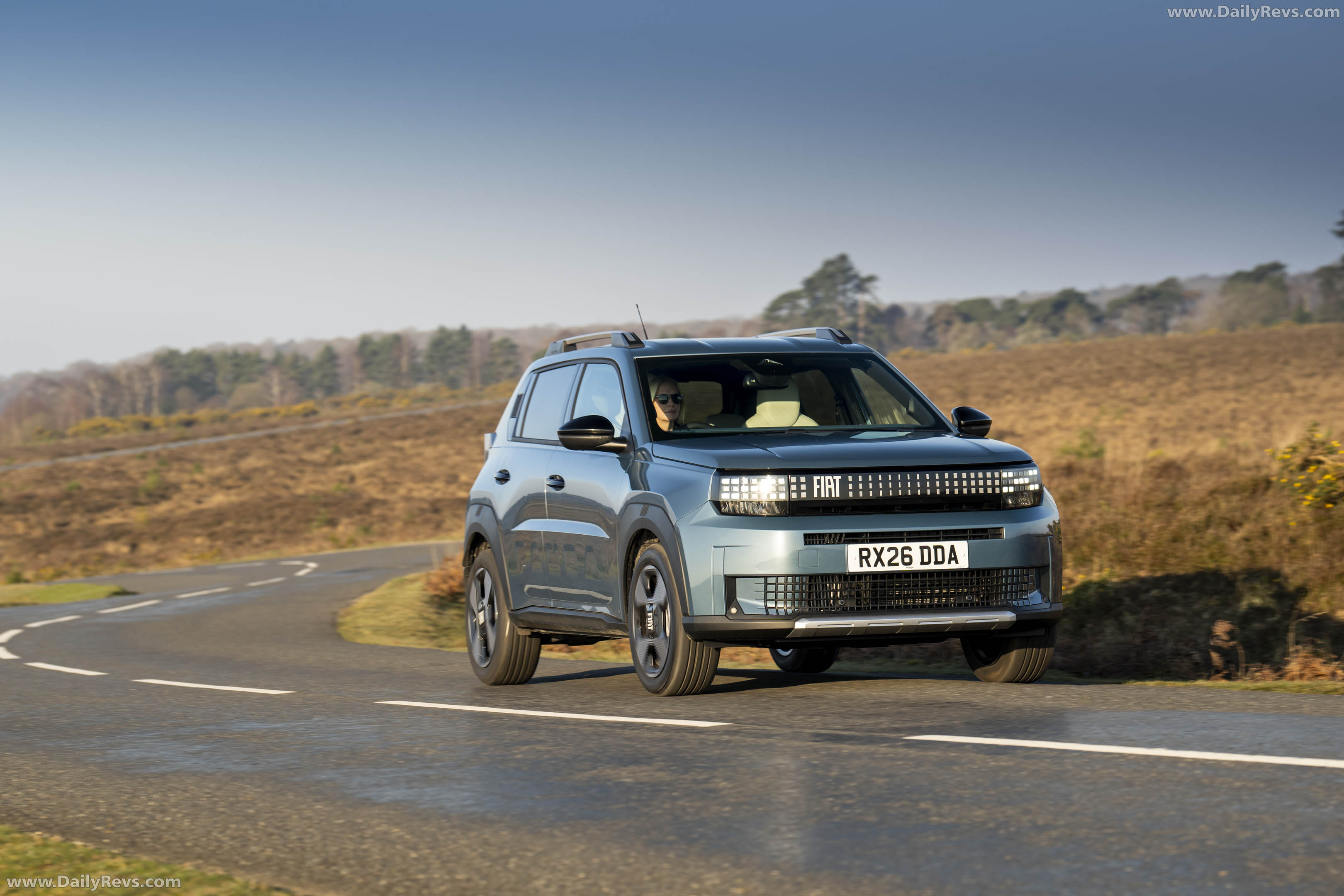 2025 Fiat Panda Hybrid La Prima UK Version Front View