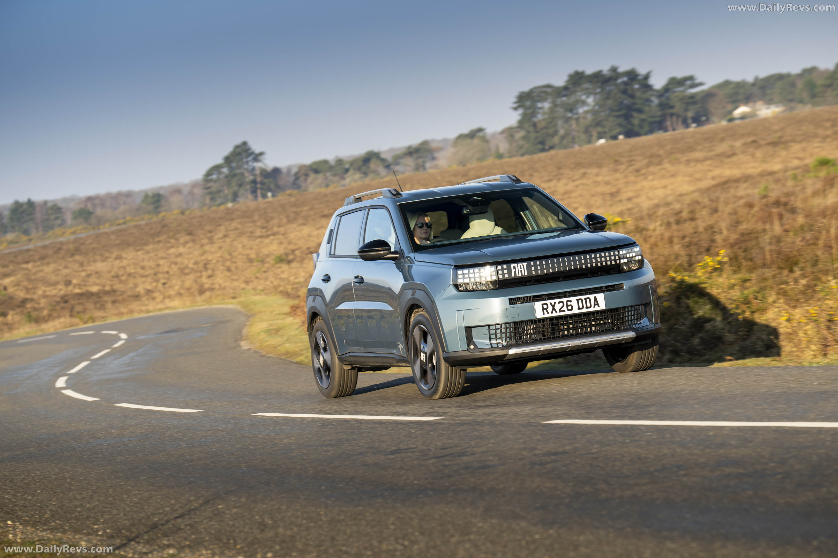 2025 Fiat Panda Hybrid La Prima UK Version Front View