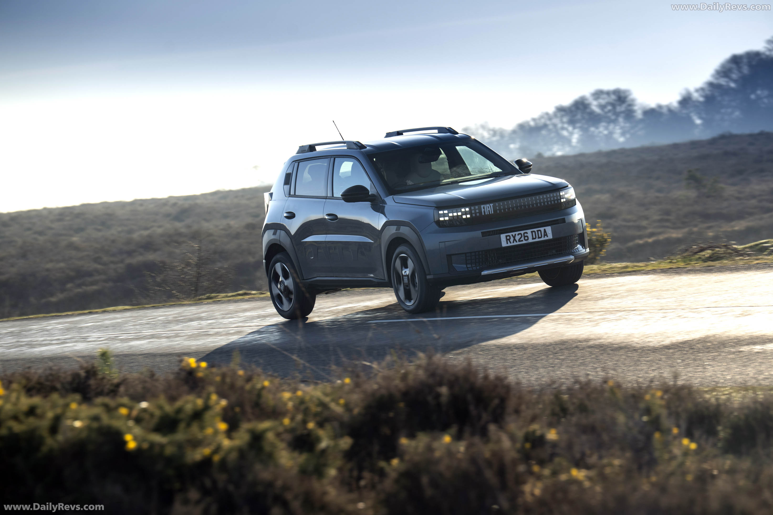 2025 Fiat Panda Hybrid La Prima UK Version Front View