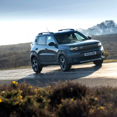 2025 Fiat Panda Hybrid La Prima UK Version Front View