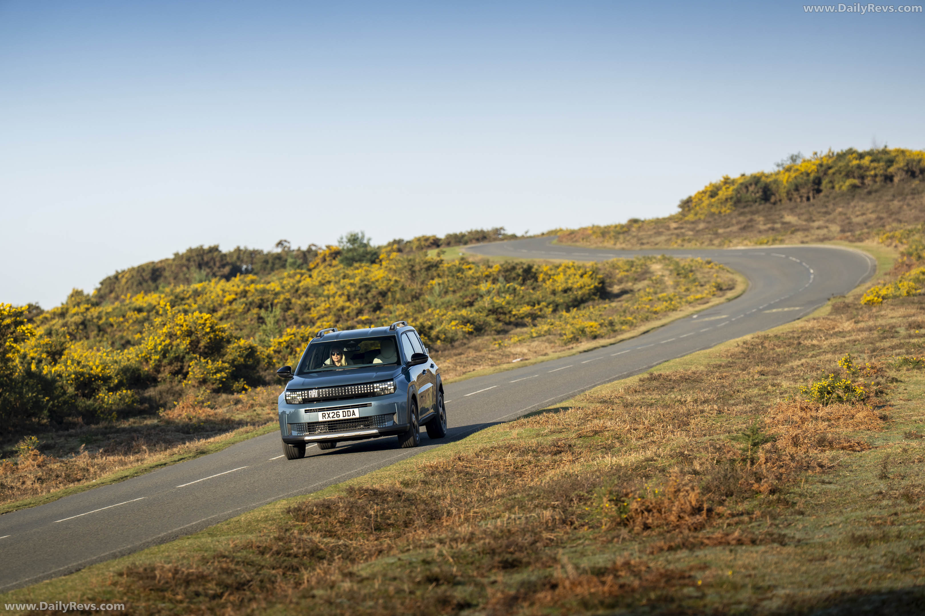 2025 Fiat Panda Hybrid La Prima UK Version Front View