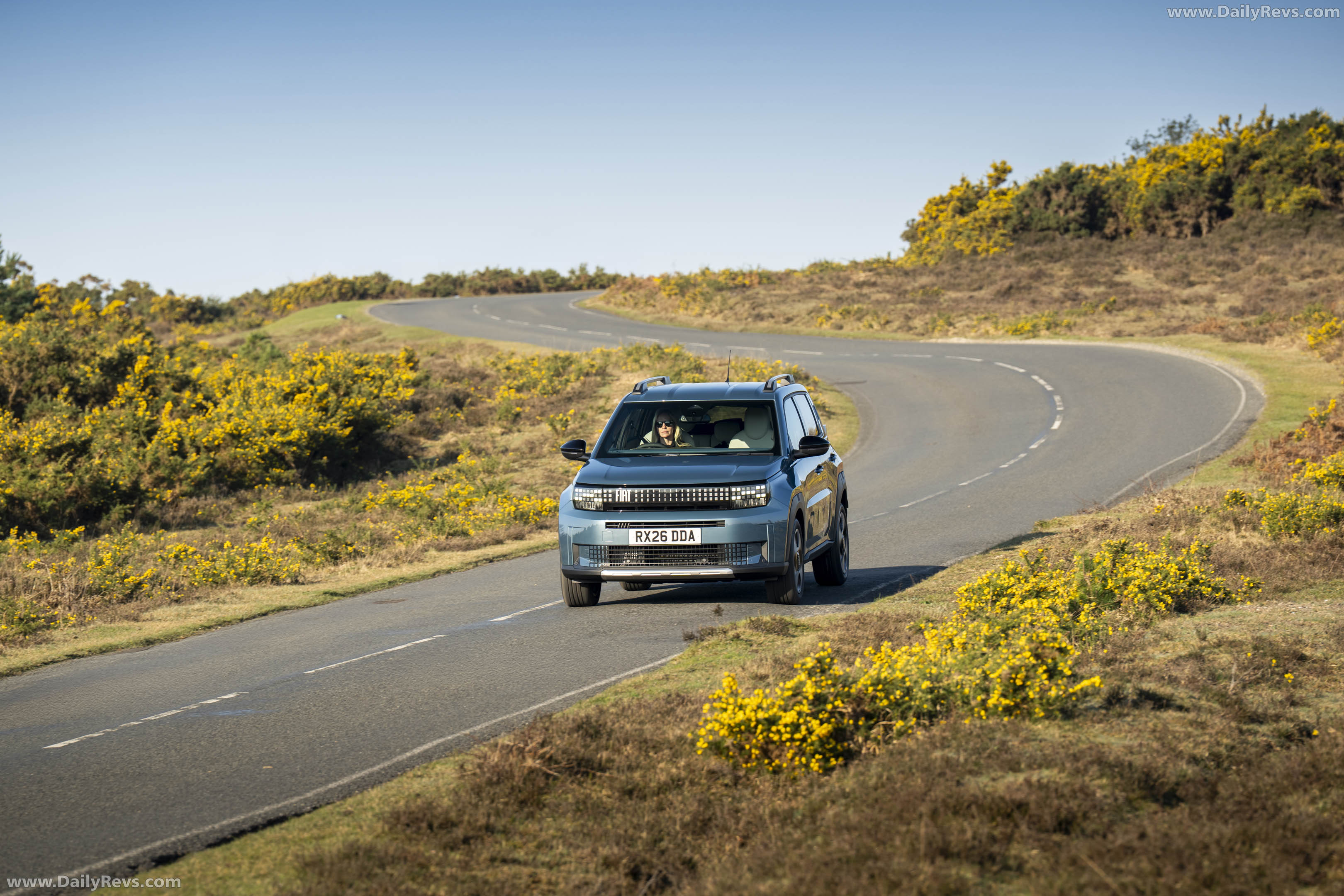 2025 Fiat Panda Hybrid La Prima UK Version Front View