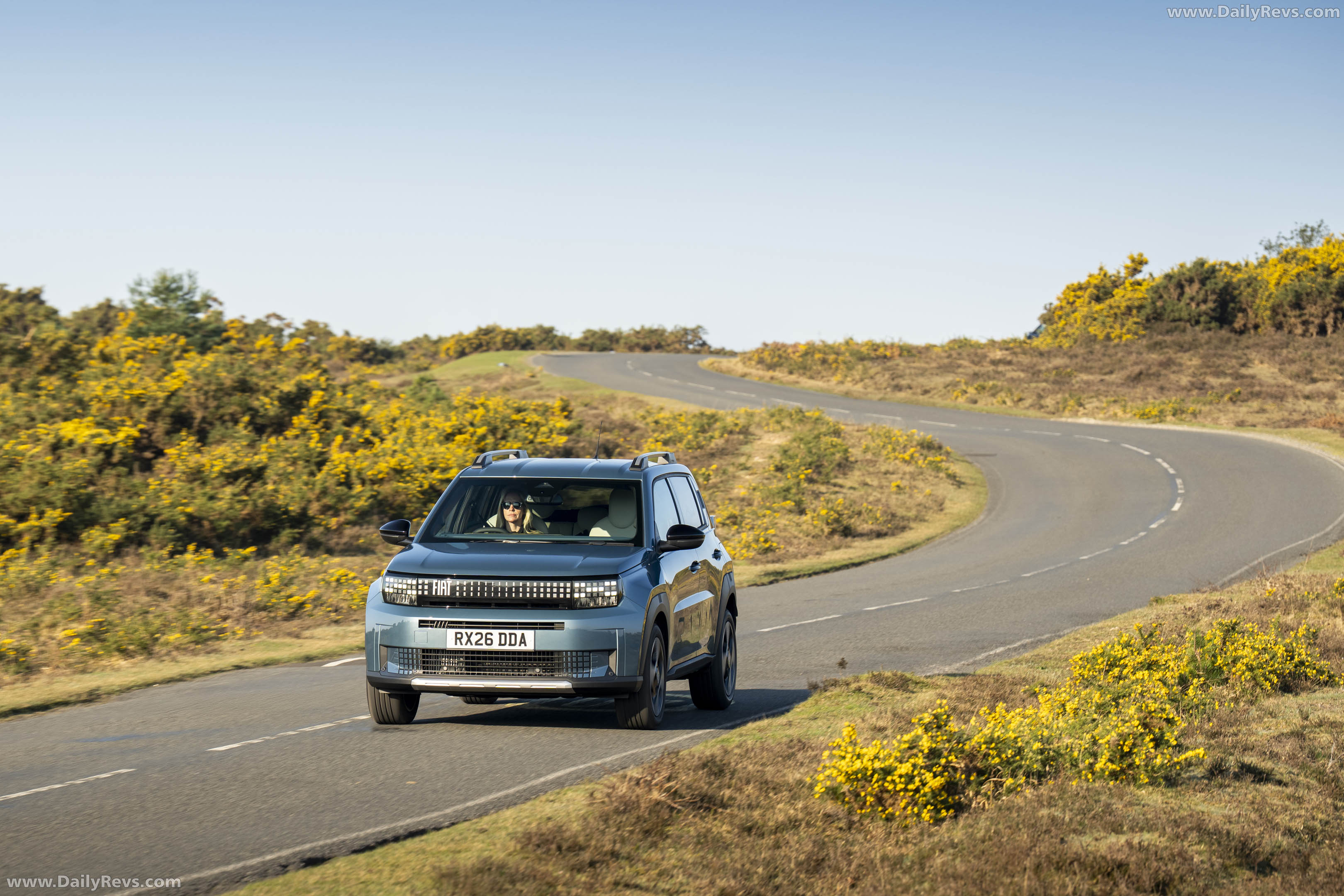 2025 Fiat Panda Hybrid La Prima UK Version Front View