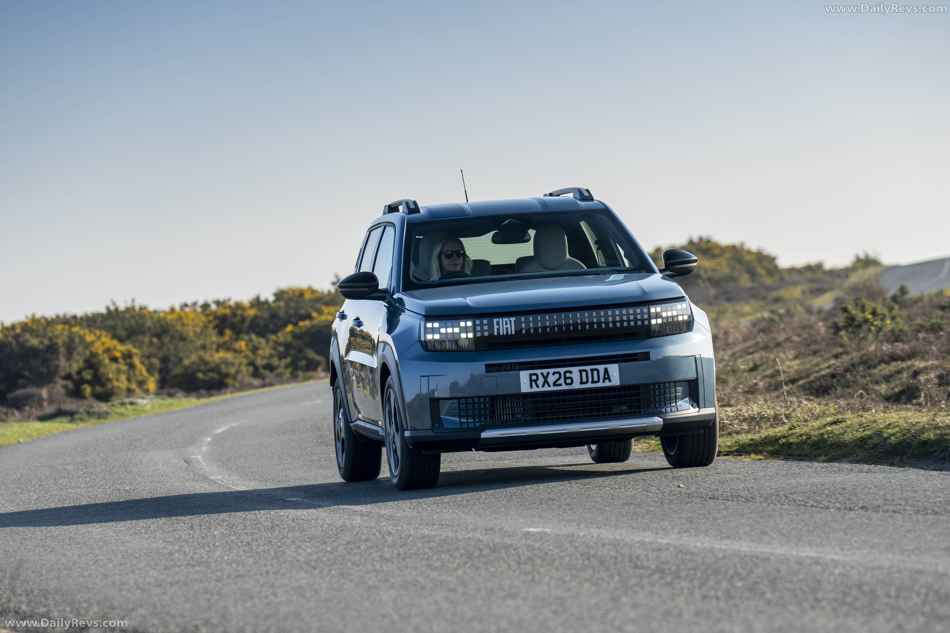 2025 Fiat Panda Hybrid La Prima UK Version Front View