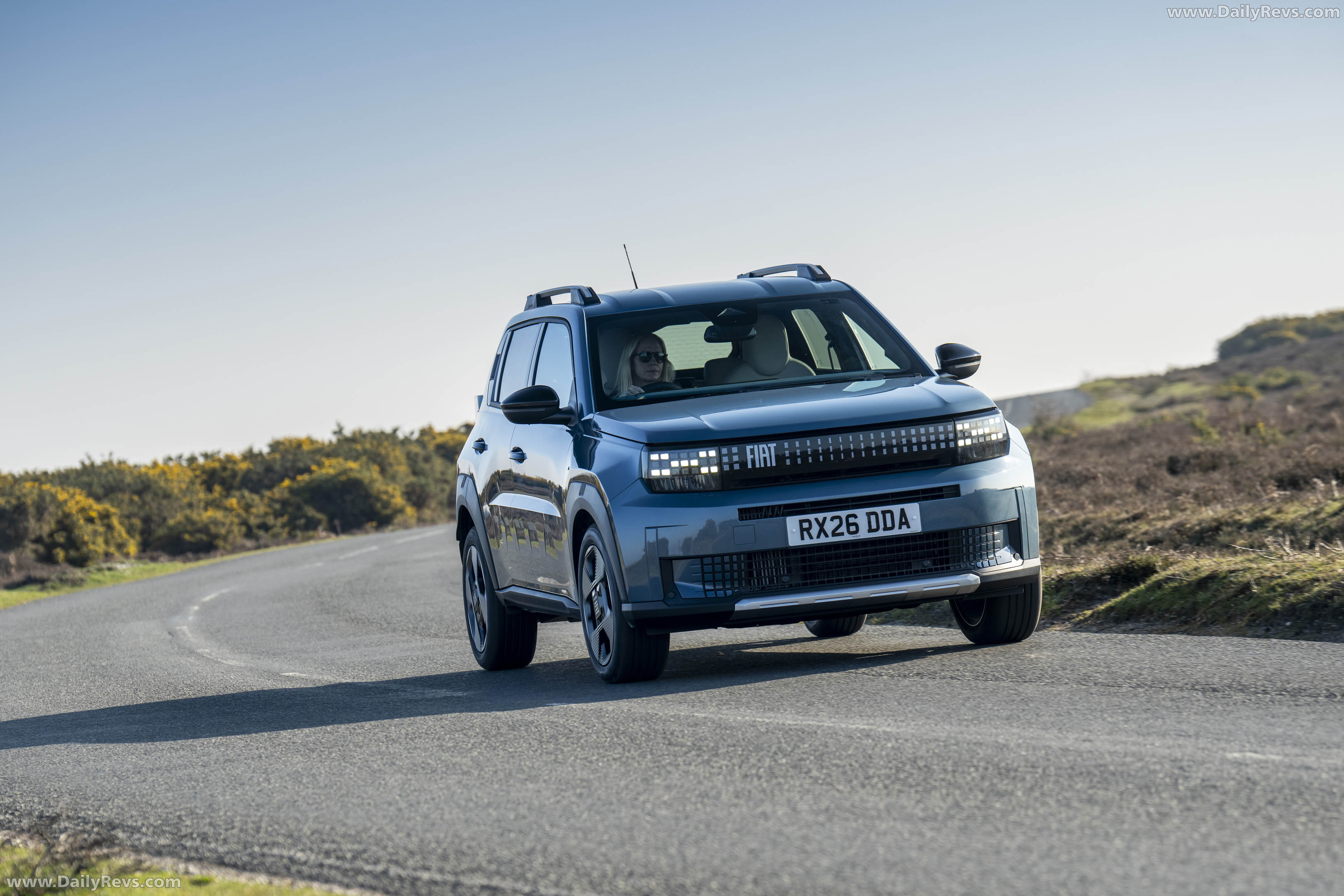 2025 Fiat Panda Hybrid La Prima UK Version Front View