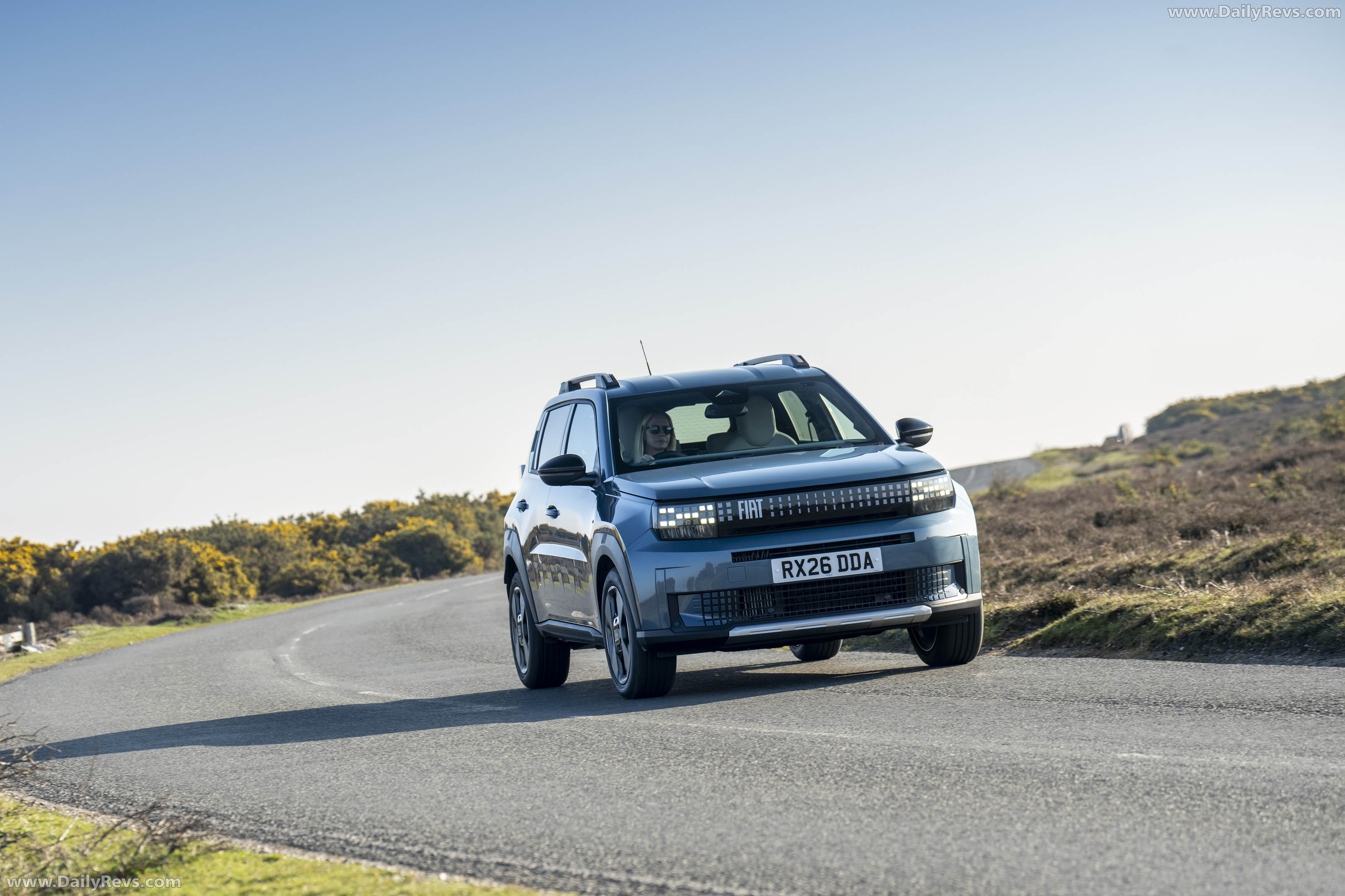 2025 Fiat Panda Hybrid La Prima UK Version Front View