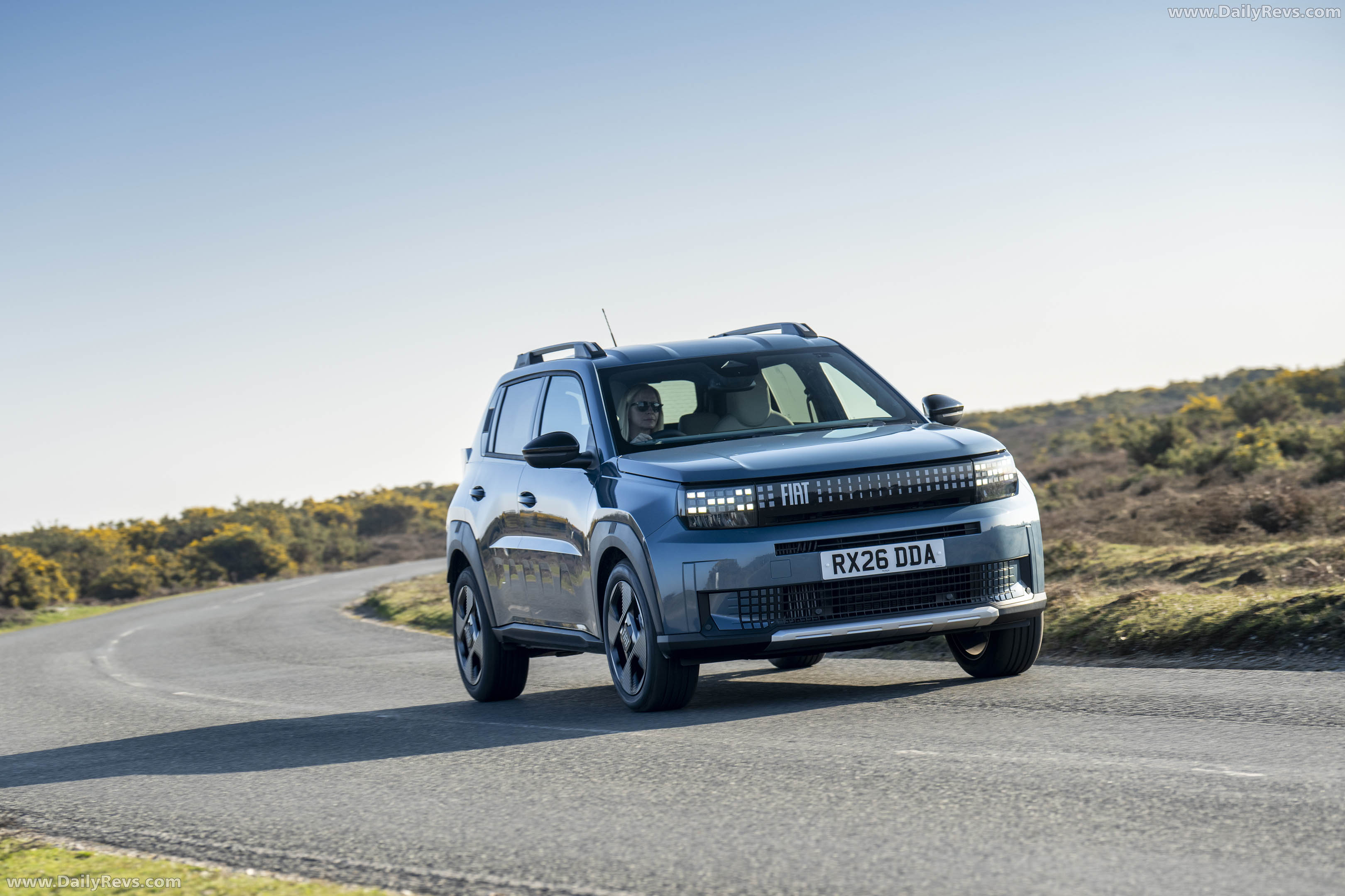 2025 Fiat Panda Hybrid La Prima UK Version Front View
