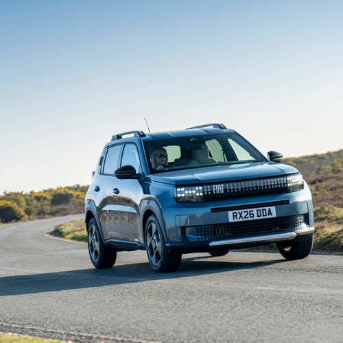 2025 Fiat Panda Hybrid La Prima UK Version Front View