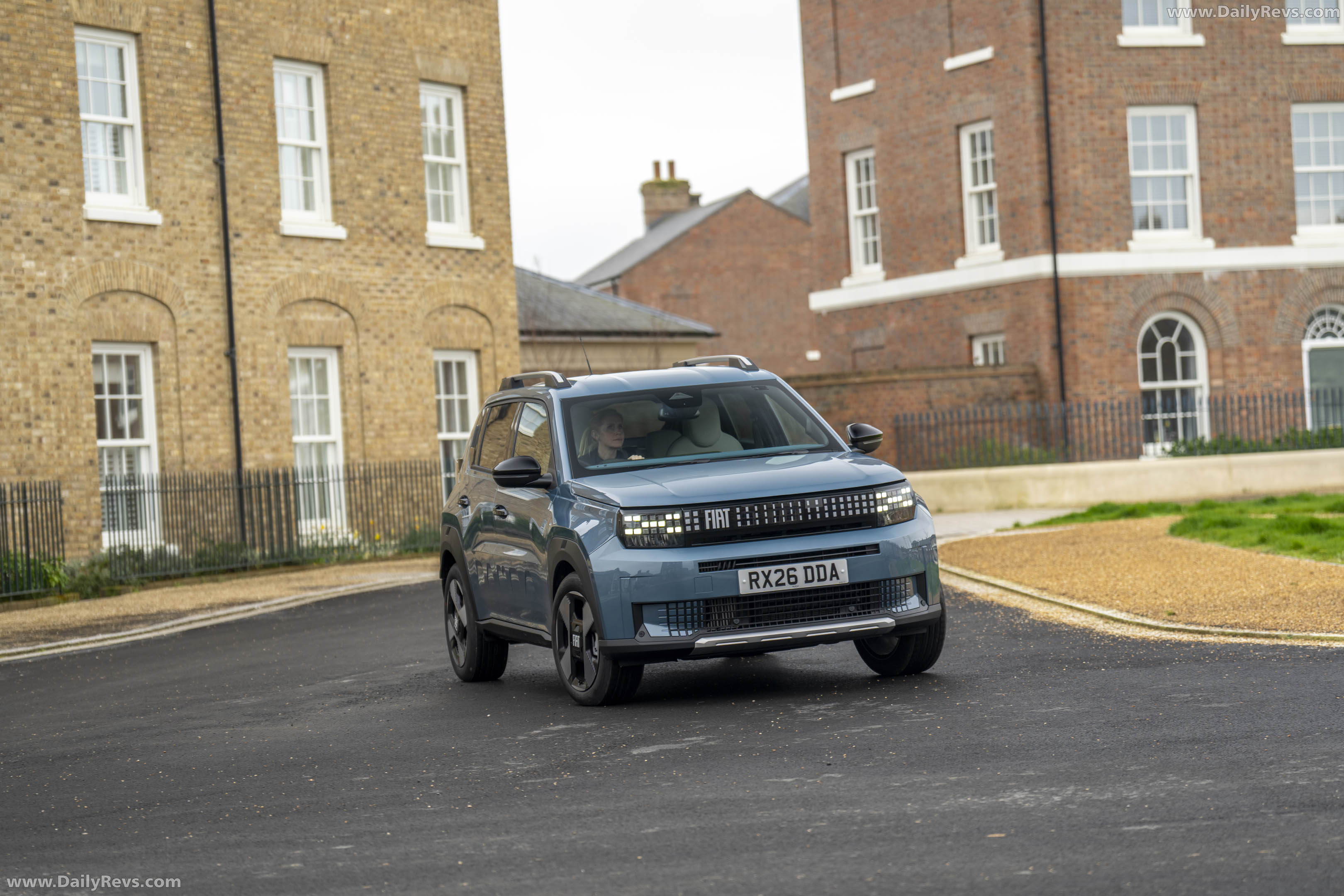 2025 Fiat Panda Hybrid La Prima UK Version Front View