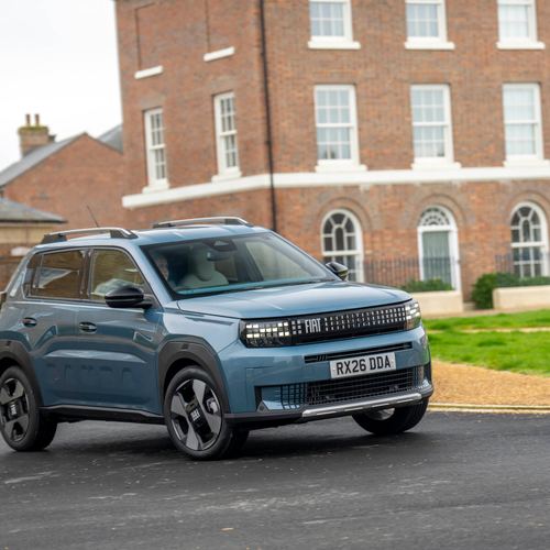 2025 Fiat Panda Hybrid La Prima UK Version Front View