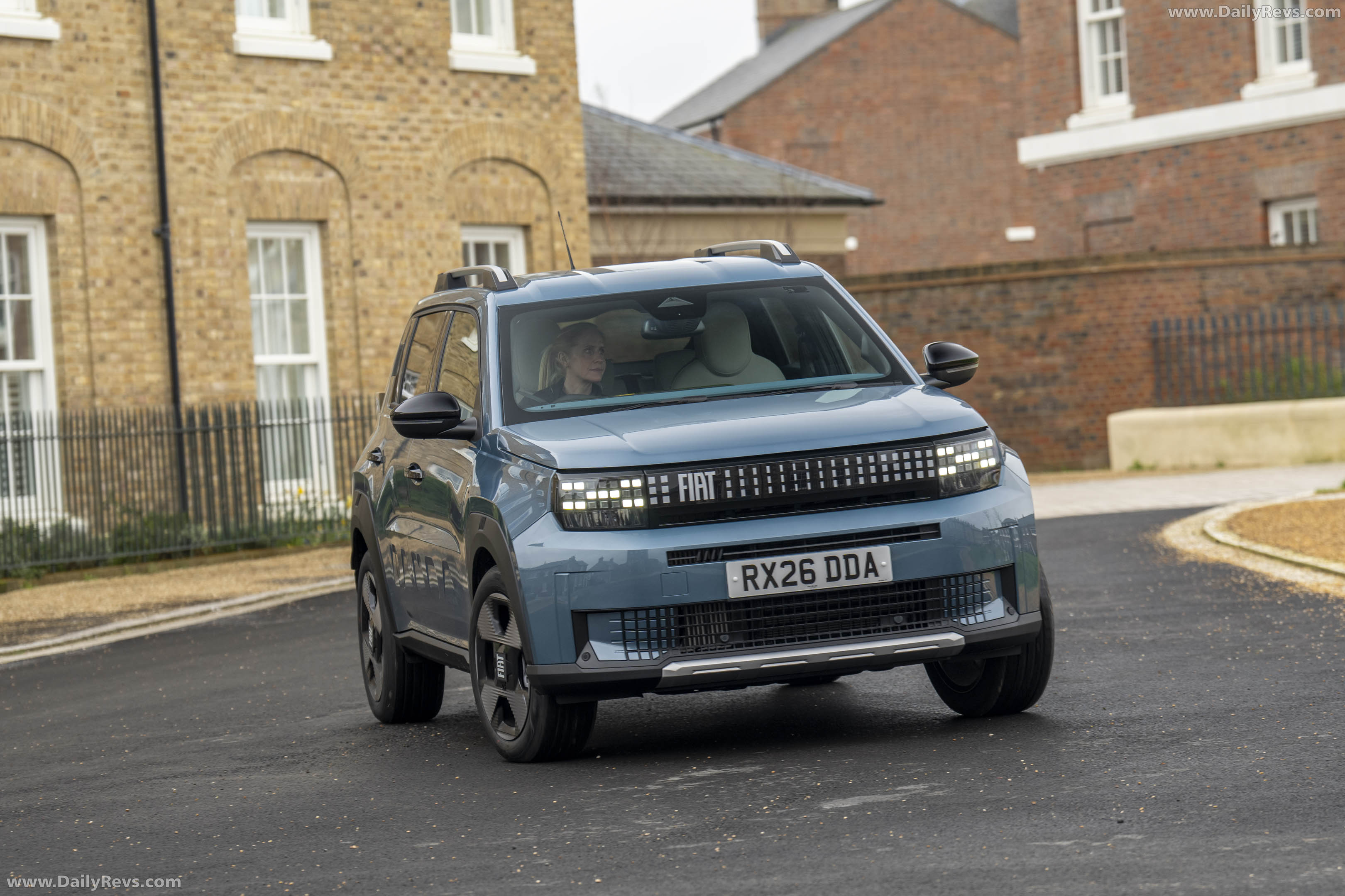 2025 Fiat Panda Hybrid La Prima UK Version Front View