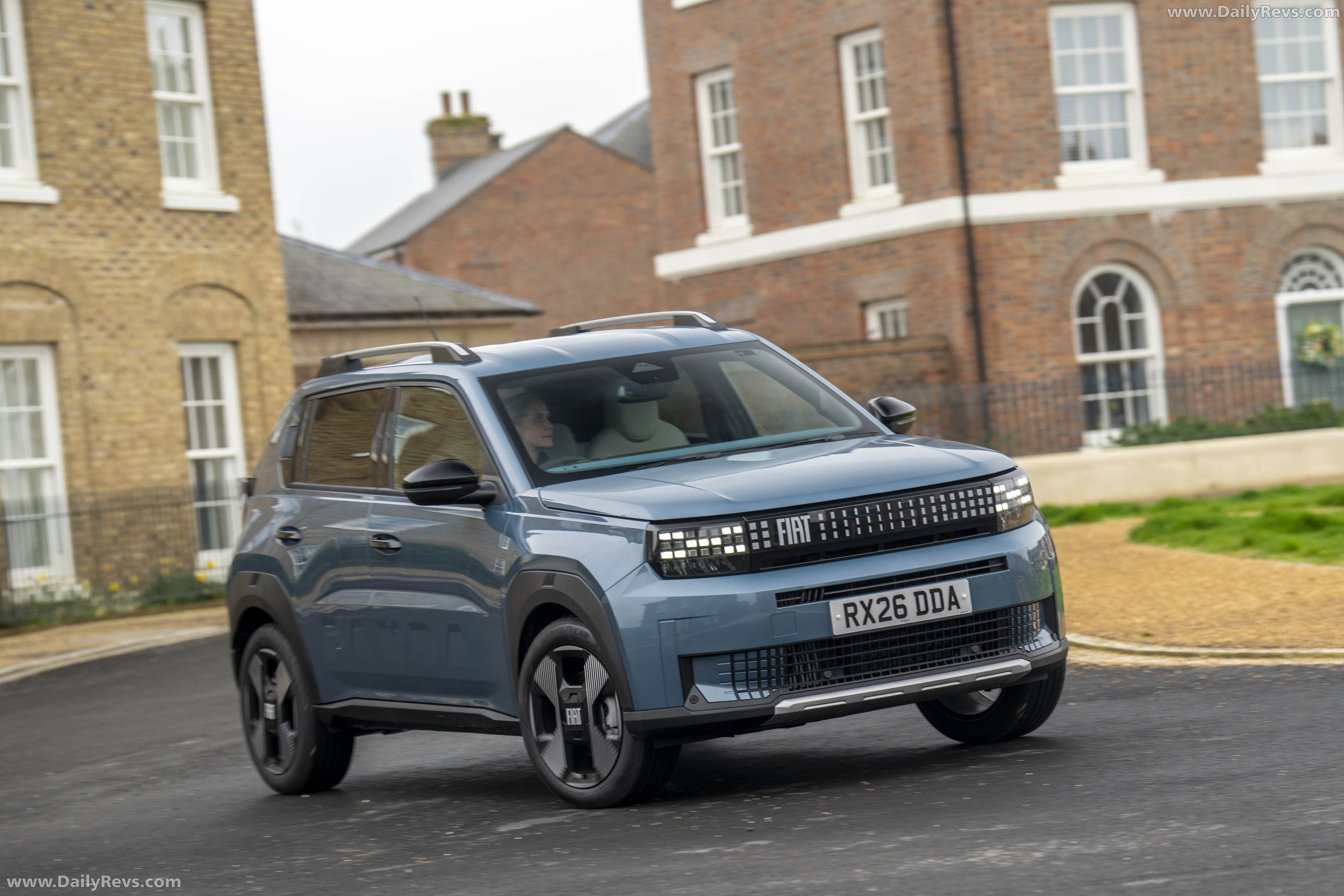 2025 Fiat Panda Hybrid La Prima UK Version Front View