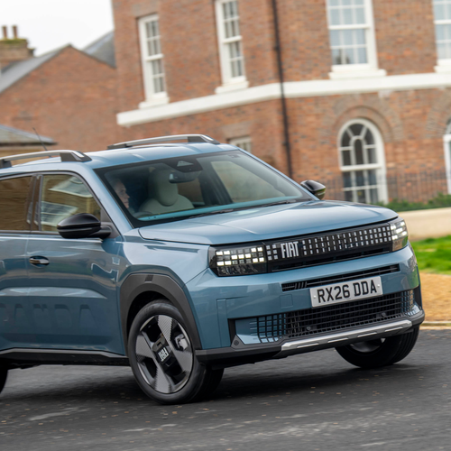 2025 Fiat Panda Hybrid La Prima UK Version Front View