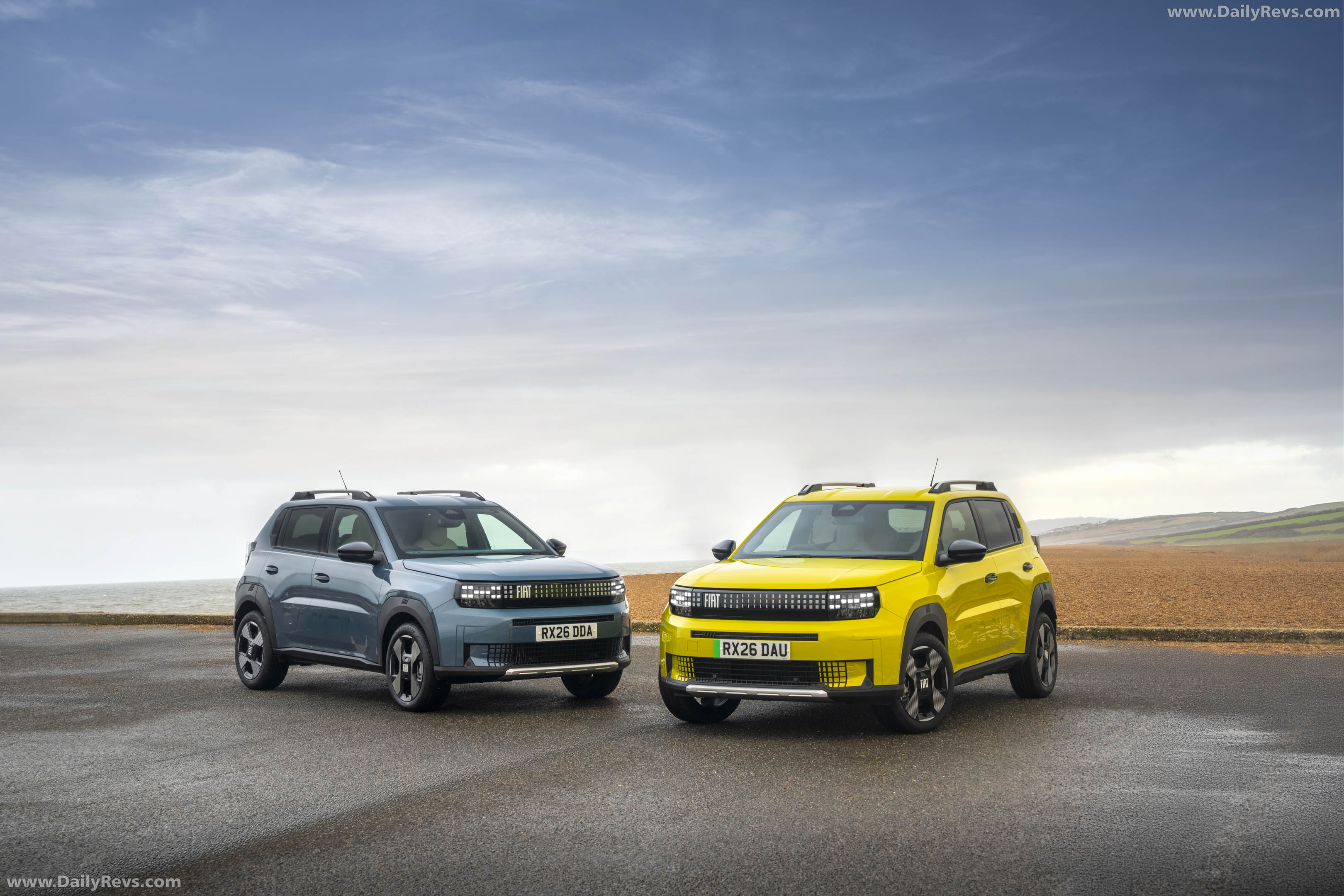 2025 Fiat Panda Hybrid La Prima UK Version Front View