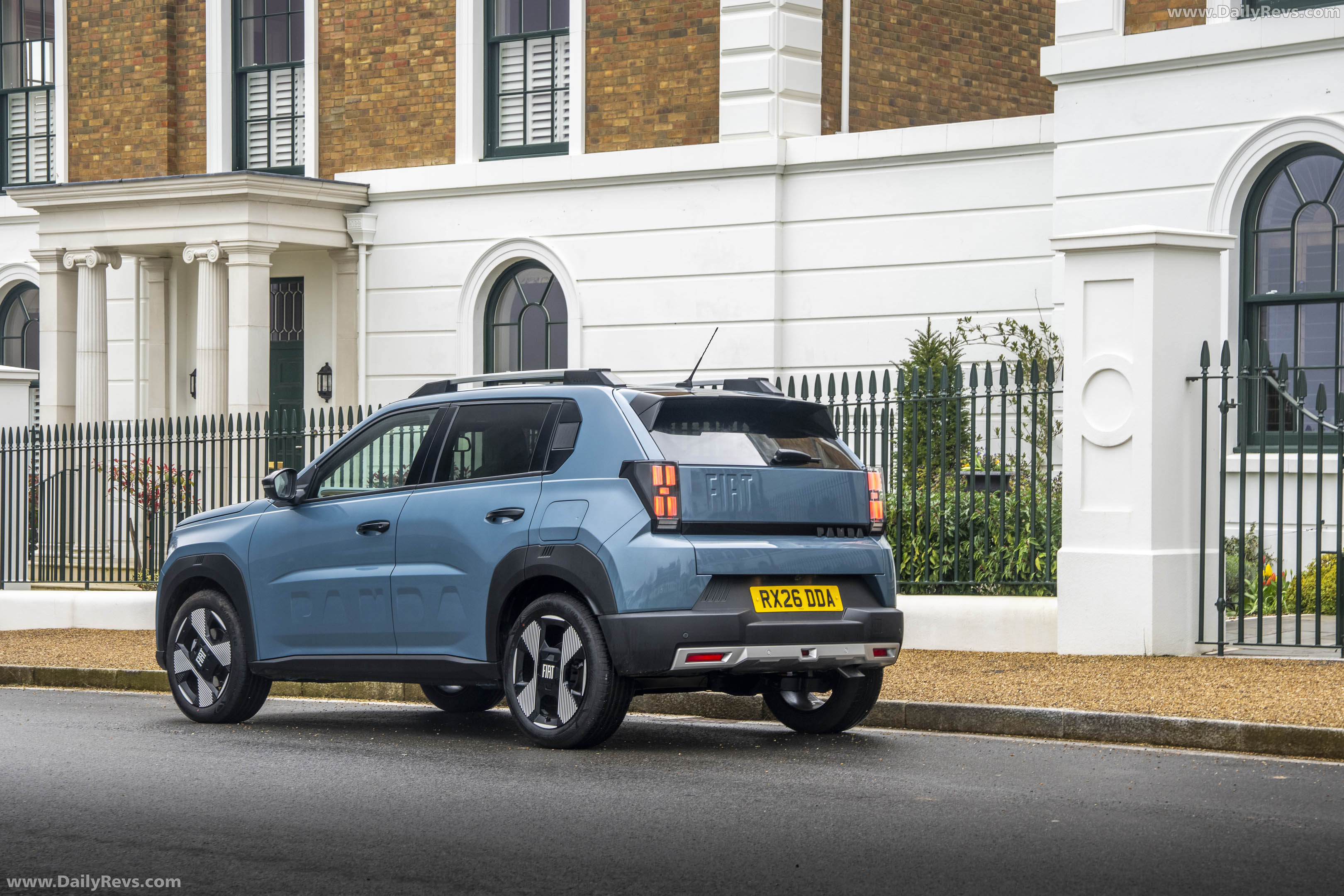 2025 Fiat Panda Hybrid La Prima UK Version Rear View