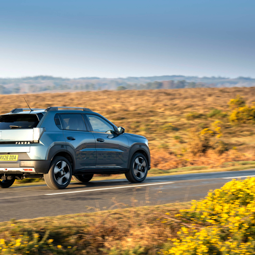 2025 Fiat Panda Hybrid La Prima UK Version Rear View