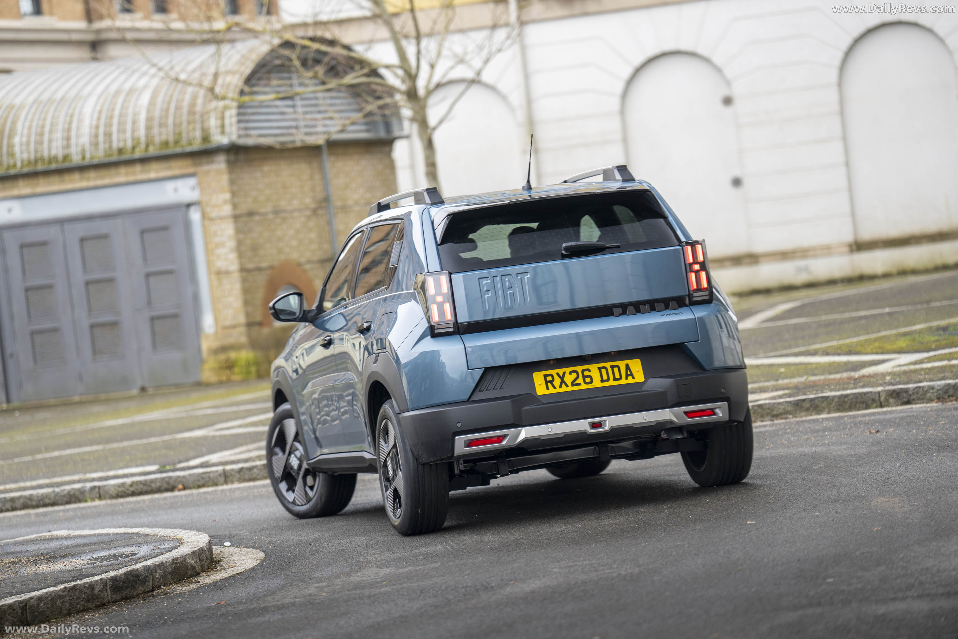 2025 Fiat Panda Hybrid La Prima UK Version Rear View