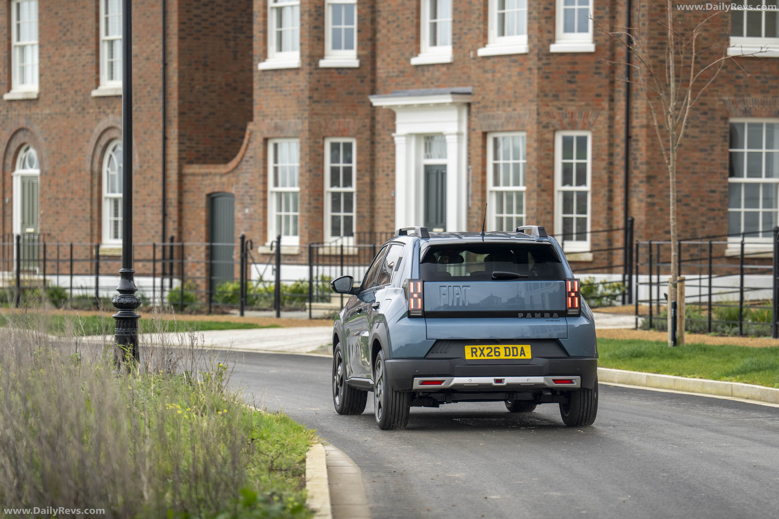 2025 Fiat Panda Hybrid La Prima UK Version Rear View