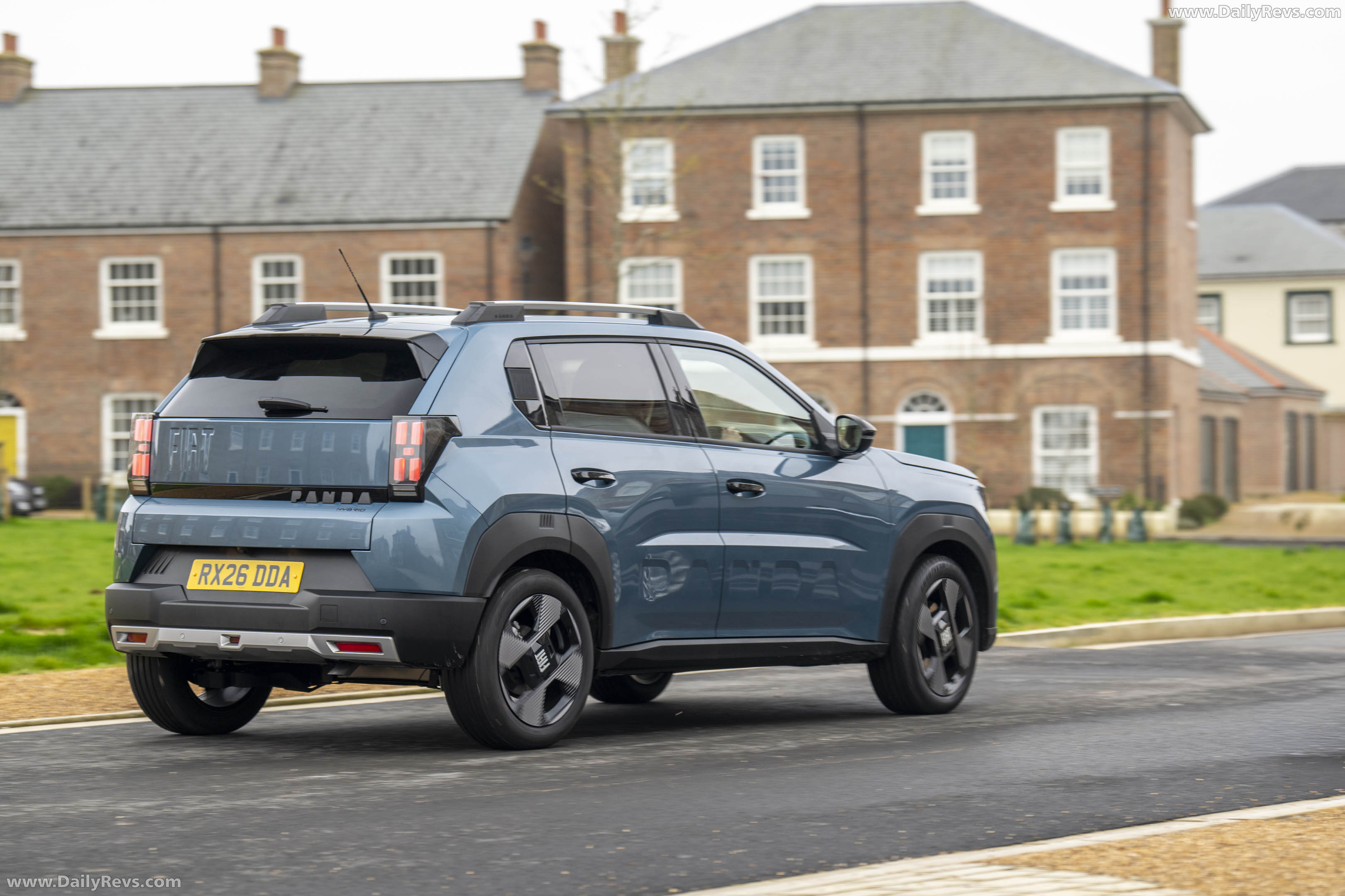 2025 Fiat Panda Hybrid La Prima UK Version Rear View