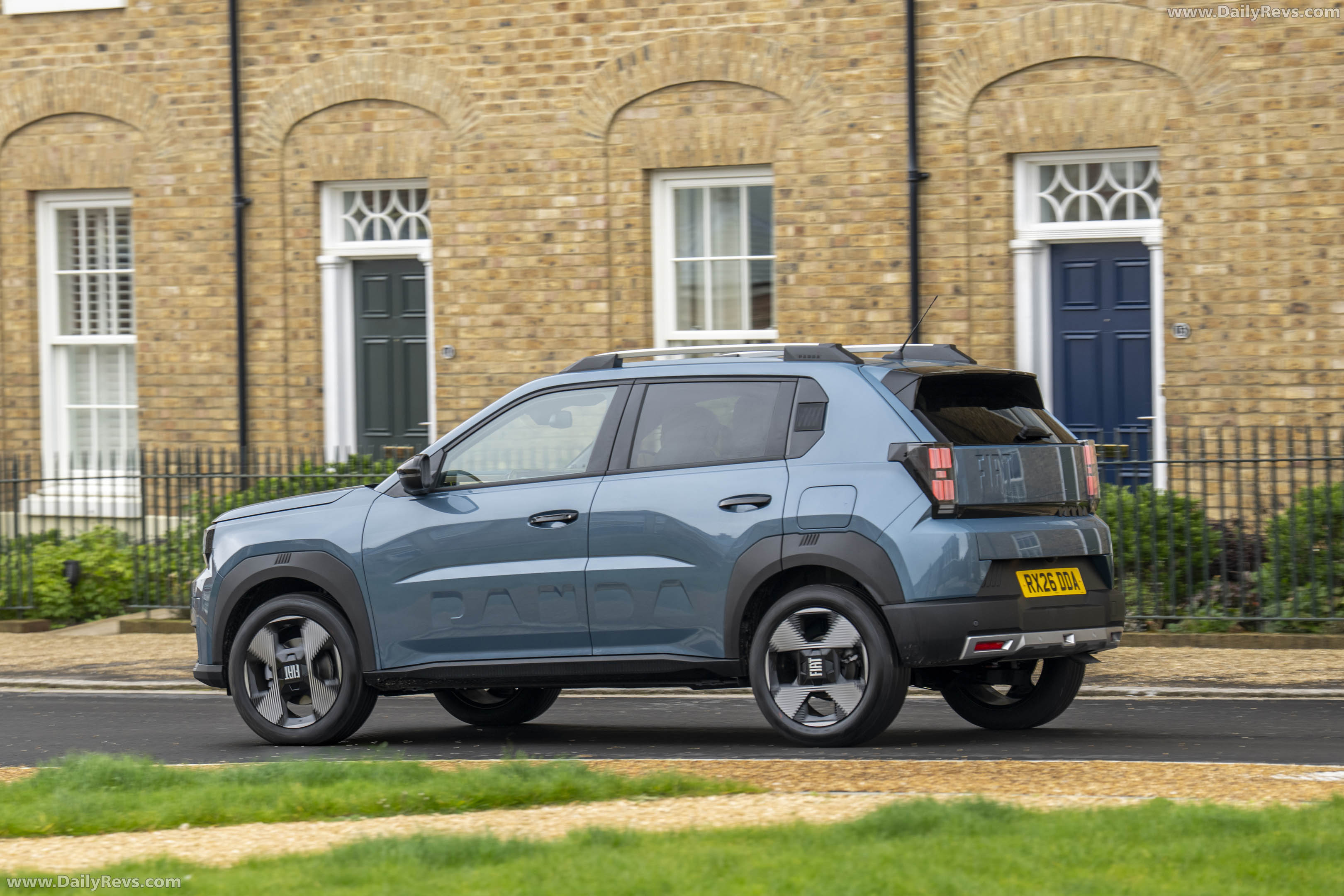 2025 Fiat Panda Hybrid La Prima UK Version Rear View