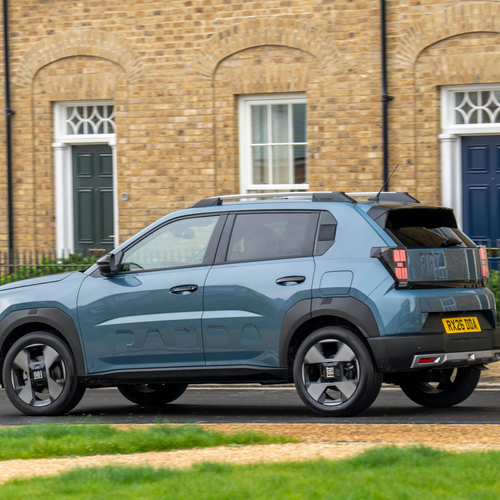 2025 Fiat Panda Hybrid La Prima UK Version Rear View