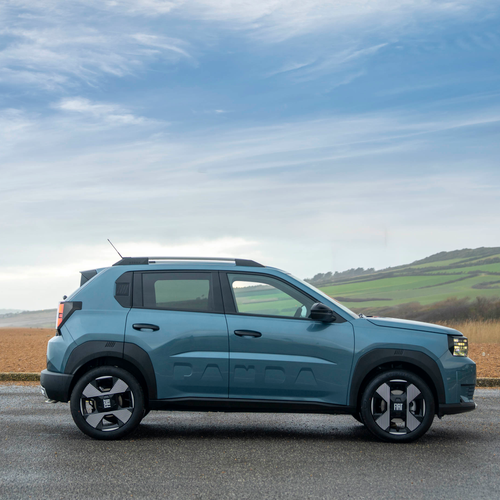 2025 Fiat Panda Hybrid La Prima UK Version Side View
