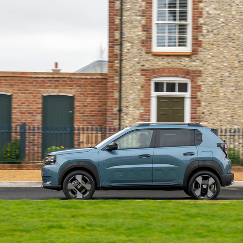2025 Fiat Panda Hybrid La Prima UK Version Side View