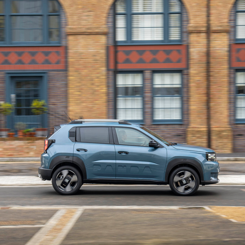 2025 Fiat Panda Hybrid La Prima UK Version Side View